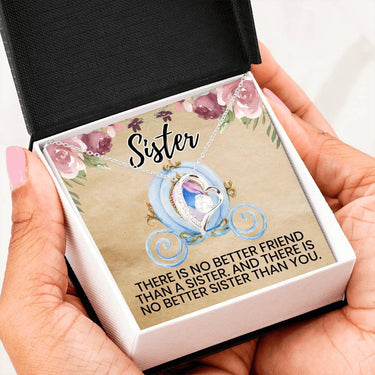Sister 'Chariot Edition' Forever Love Necklace - Love You This Much